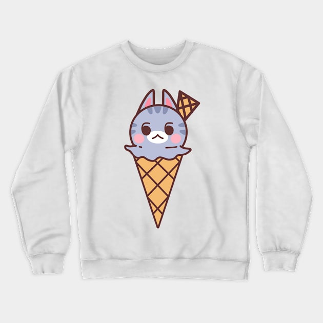 Lolly Ice-Cream Crewneck Sweatshirt by miriart